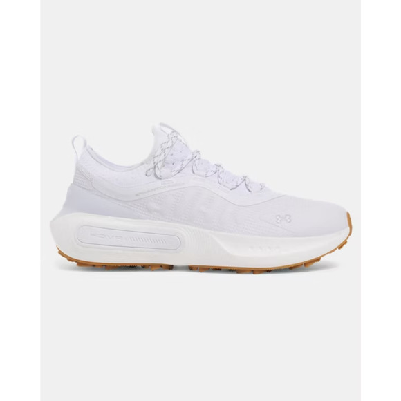 Under Armour Phantom Fore SL Golf Shoes Mens Size 14 White Halo Grey Gum HOVR